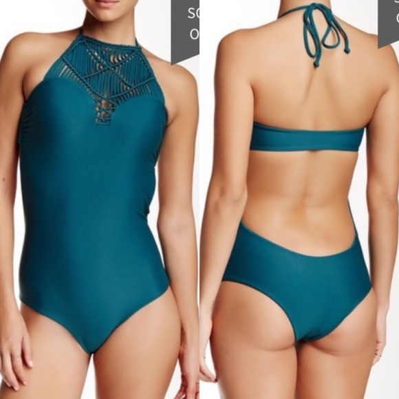 MIKOH One Piece Swimsuit Sz M - Picture 5 of 9